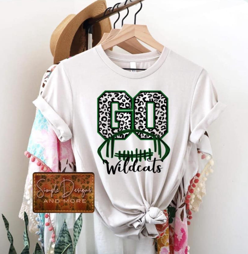 Go Wildcats Heat Transfer DTF, Sublimation, DTF Direct to Film