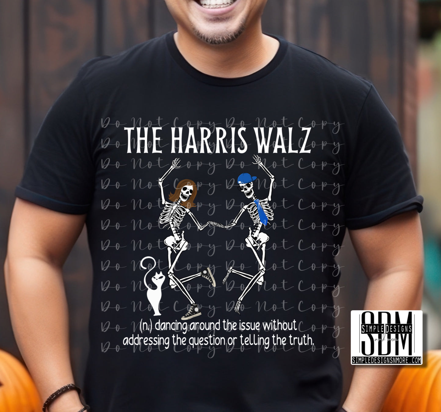 The Harris Walz Patriotic, DTF Direct to Film Heat Transfer
