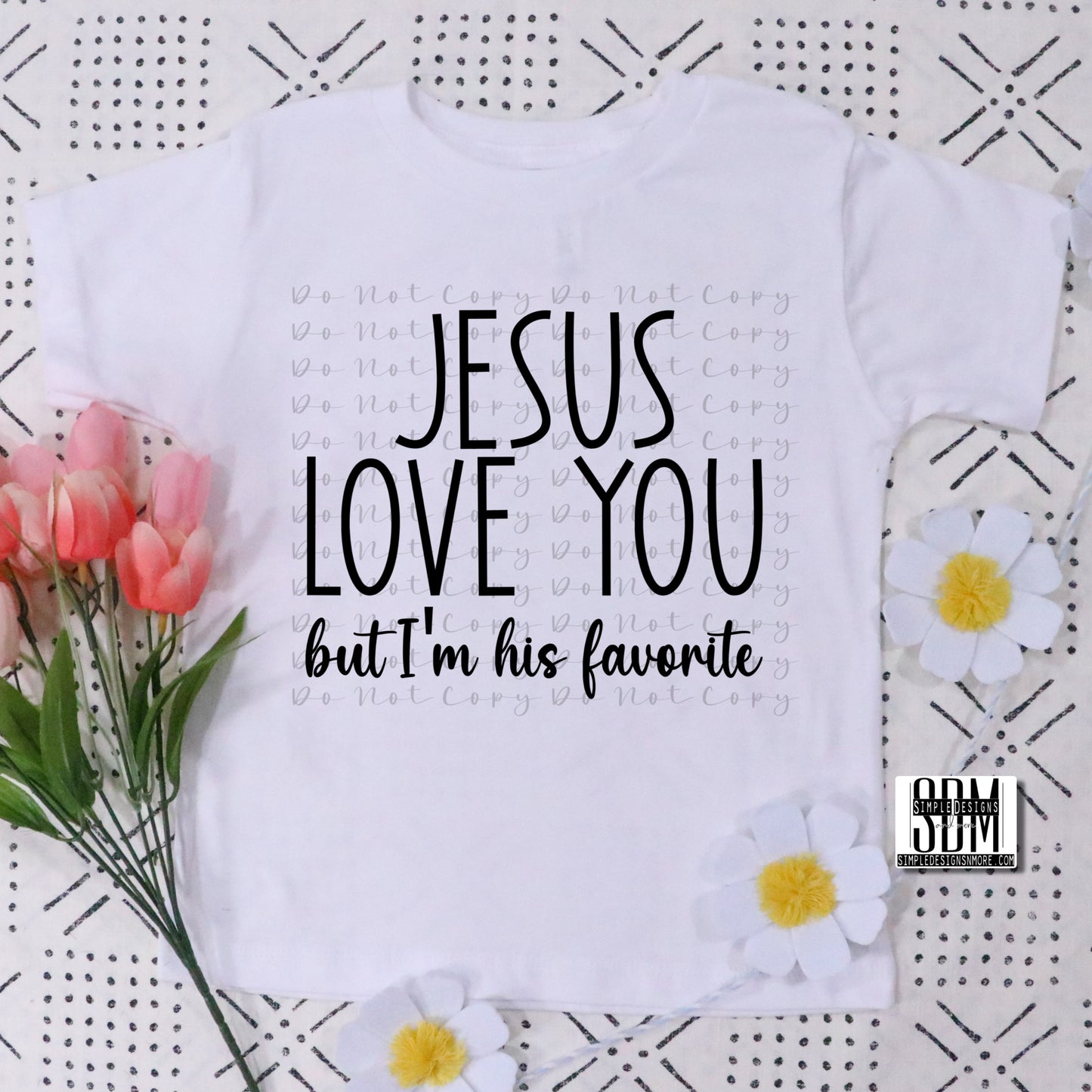 Jesus Loves You Heat Transfer Sublimation, Sublimation, DTF Direct to Film