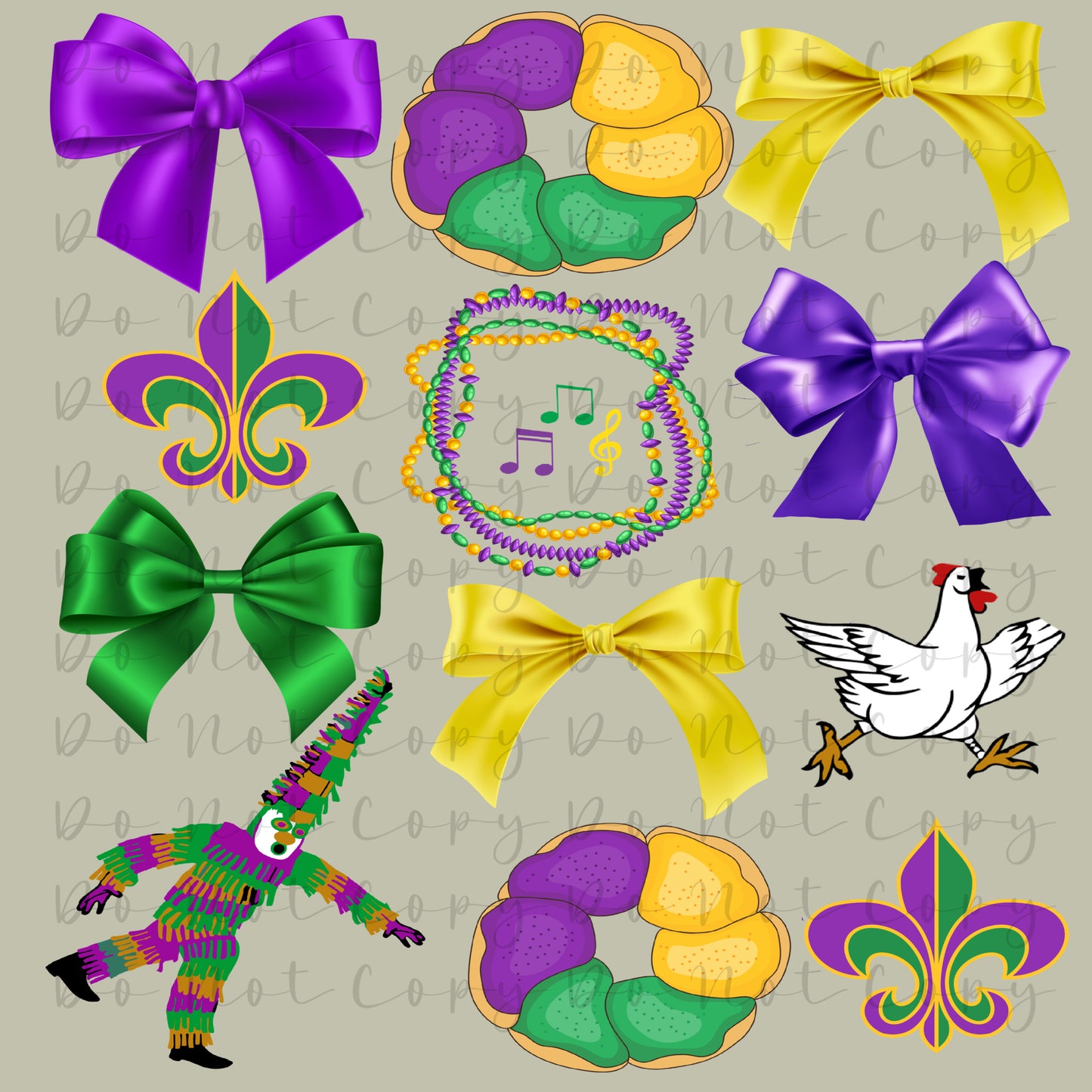 Rachel Mardi Gras Custom/Exclusive File Print Heat Transfer Sublimation, Sublimation, DTF Direct to Film