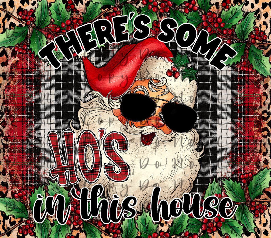 There’s Some Ho’s in This House 20oz Straight Tumbler Sublimation Print