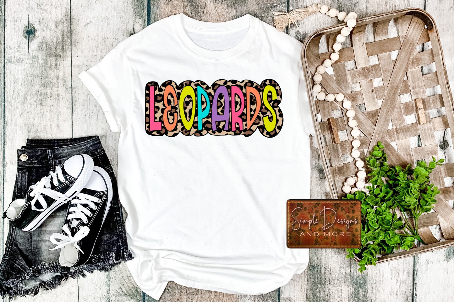 Leopards Custom Heat Transfer Sublimation, Sublimation, DTF Direct to Film