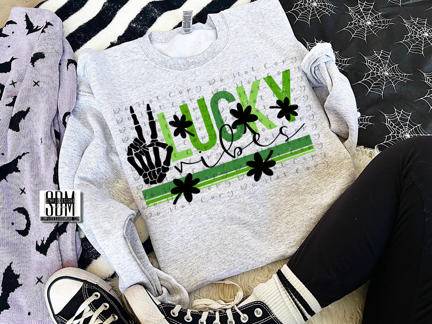 Lucky Vibes Custom, Sublimation, DTF Direct to Film Heat Transfer