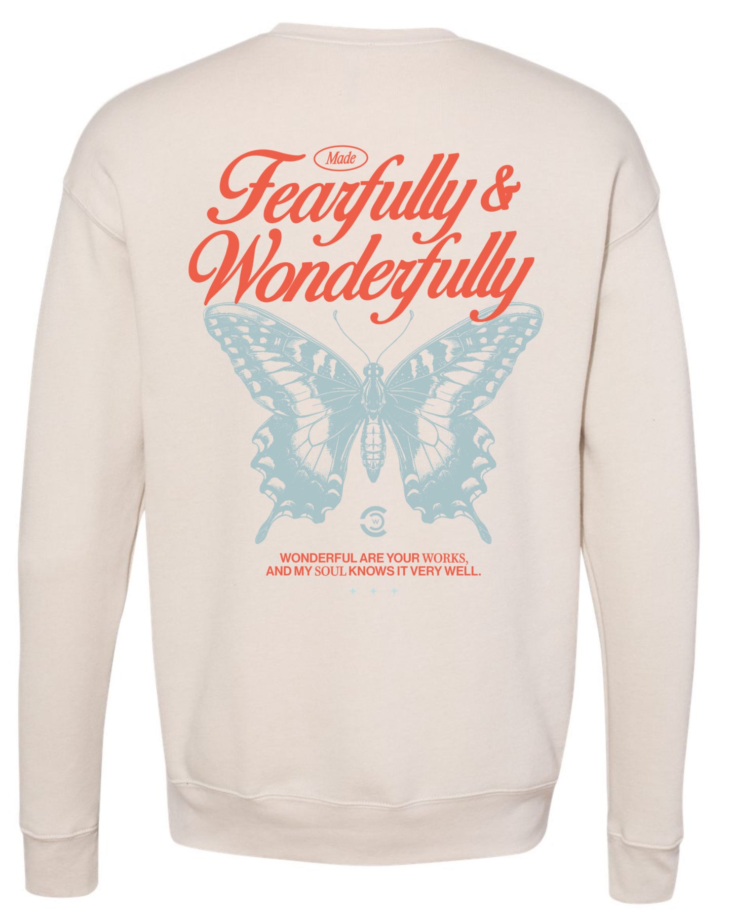 CWC Fearfully and Wonderfully Made Tees and Crew Sweatshirts