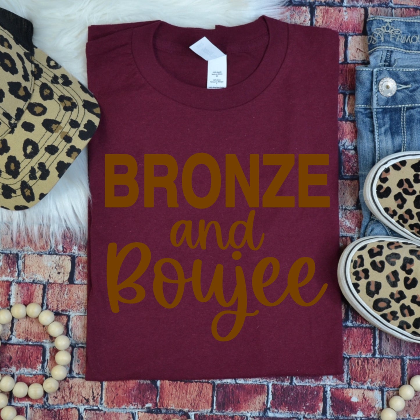 R.Lay Bronze and Boujee Custom/Exclusive File Print Heat Transfer Sublimation, Sublimation, DTF Direct to Film