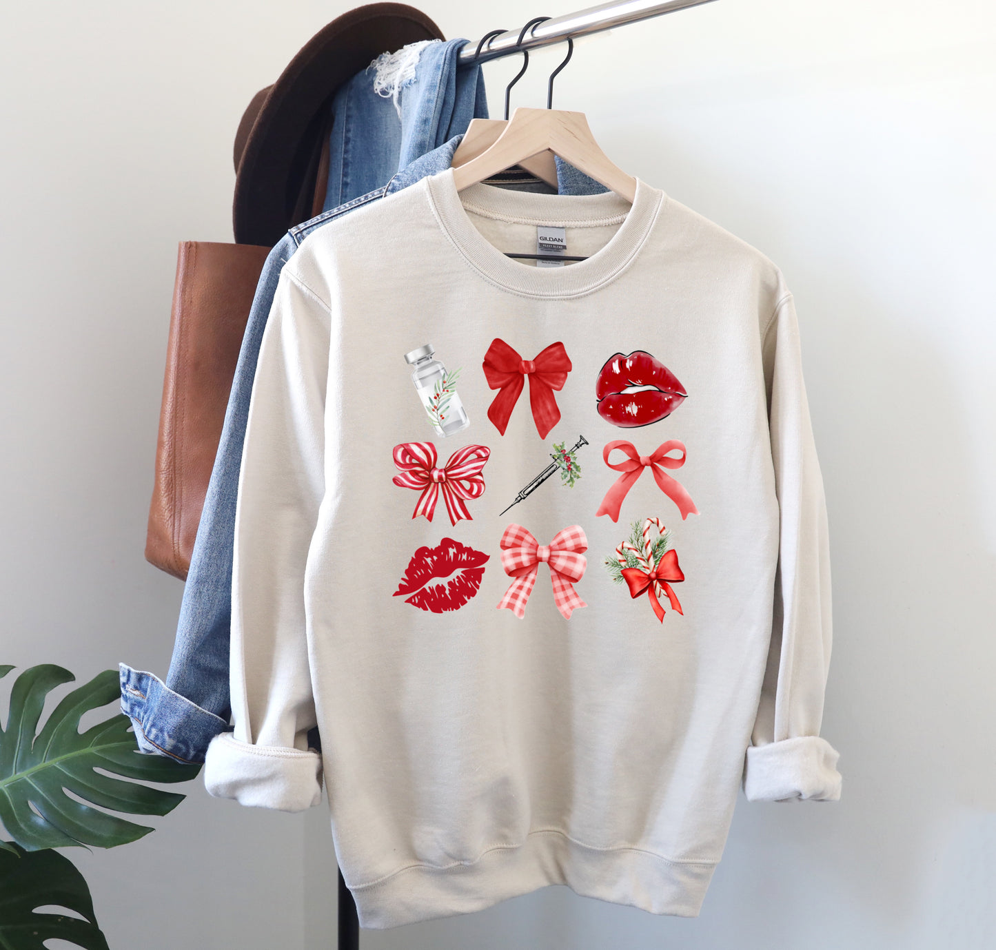 Botox and Bows Custom Heat Transfer DTF, Sublimation, DTF Direct to Film