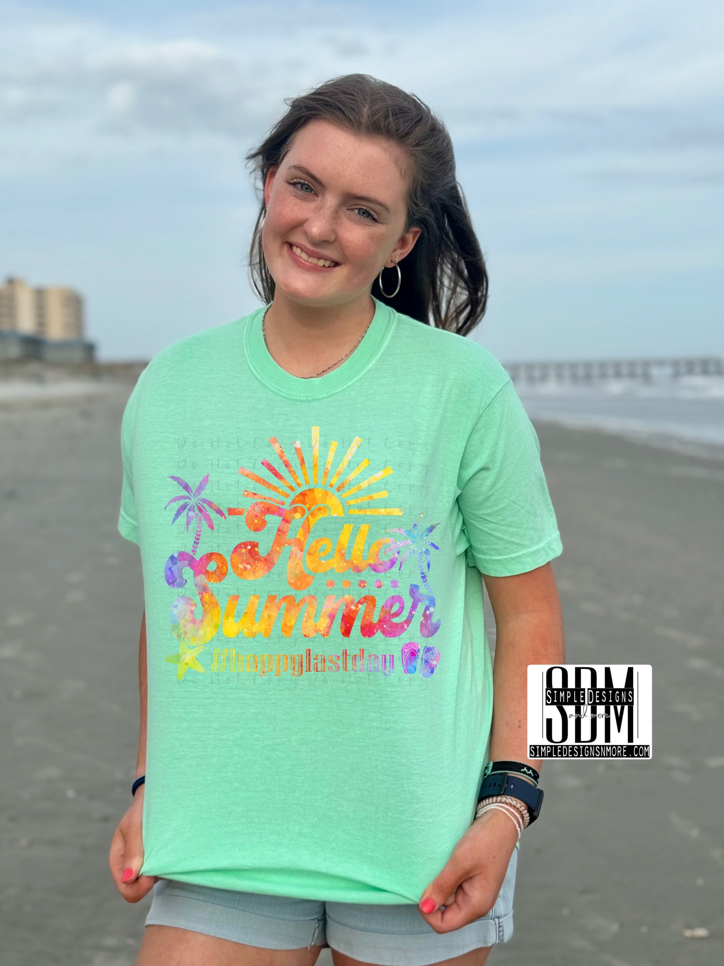 Hello Summer #Lastday Heat Transfers, Sublimation, DTF Direct to Film Heat Transfer