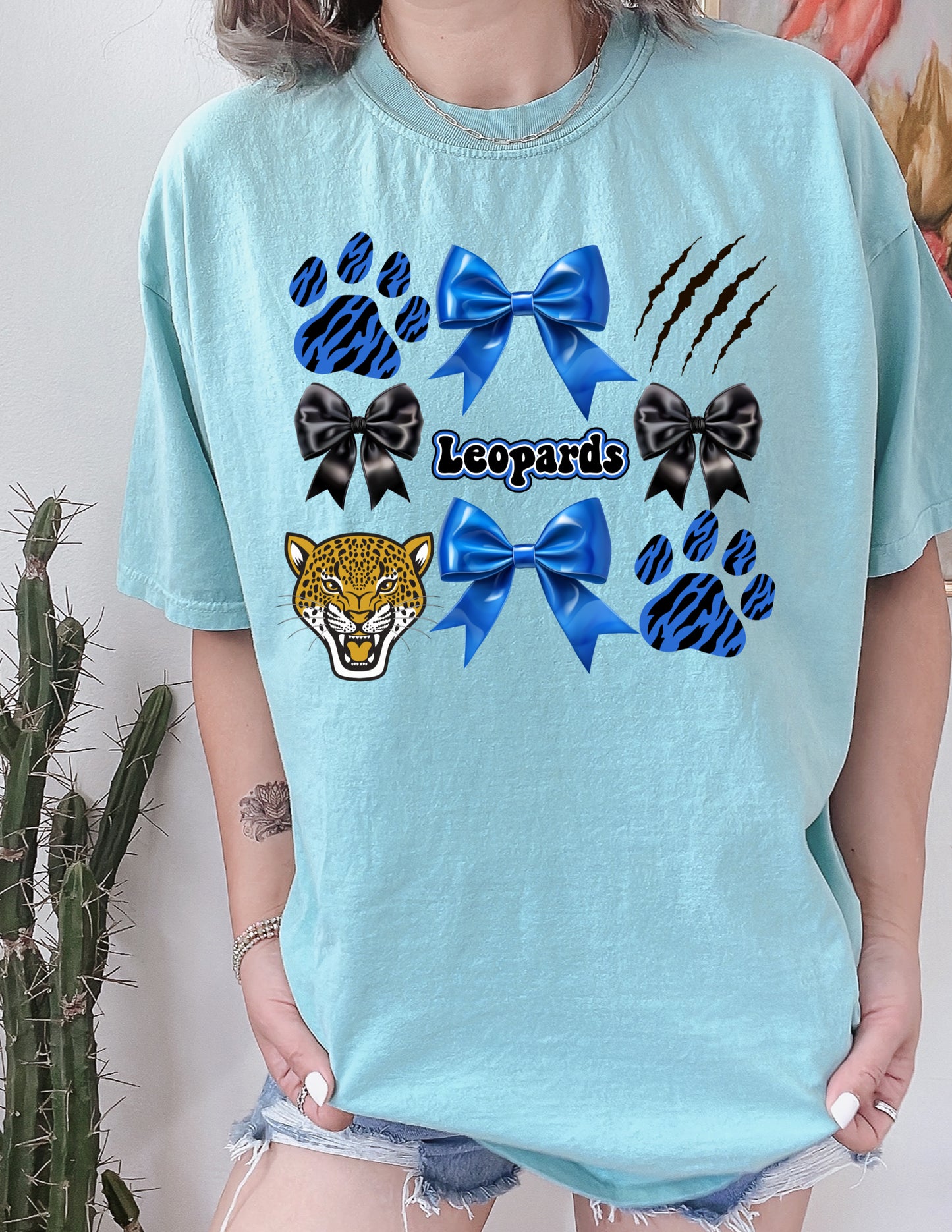 Leopards Custom Logo Heat Transfer DTF, Sublimation, DTF Direct to Film