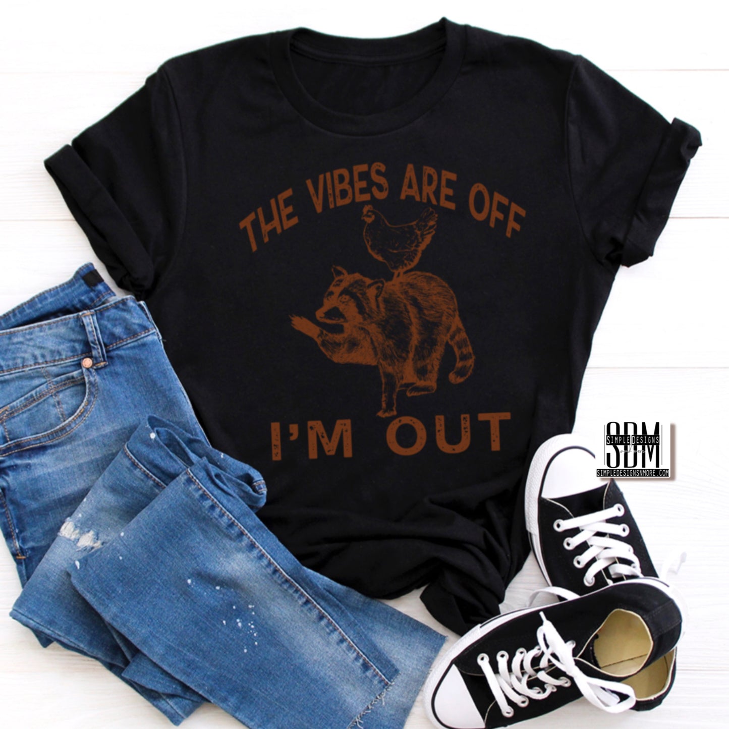 The Vibes Are Off I'm Out Heat Transfer Sublimation, Sublimation, DTF Direct to Film