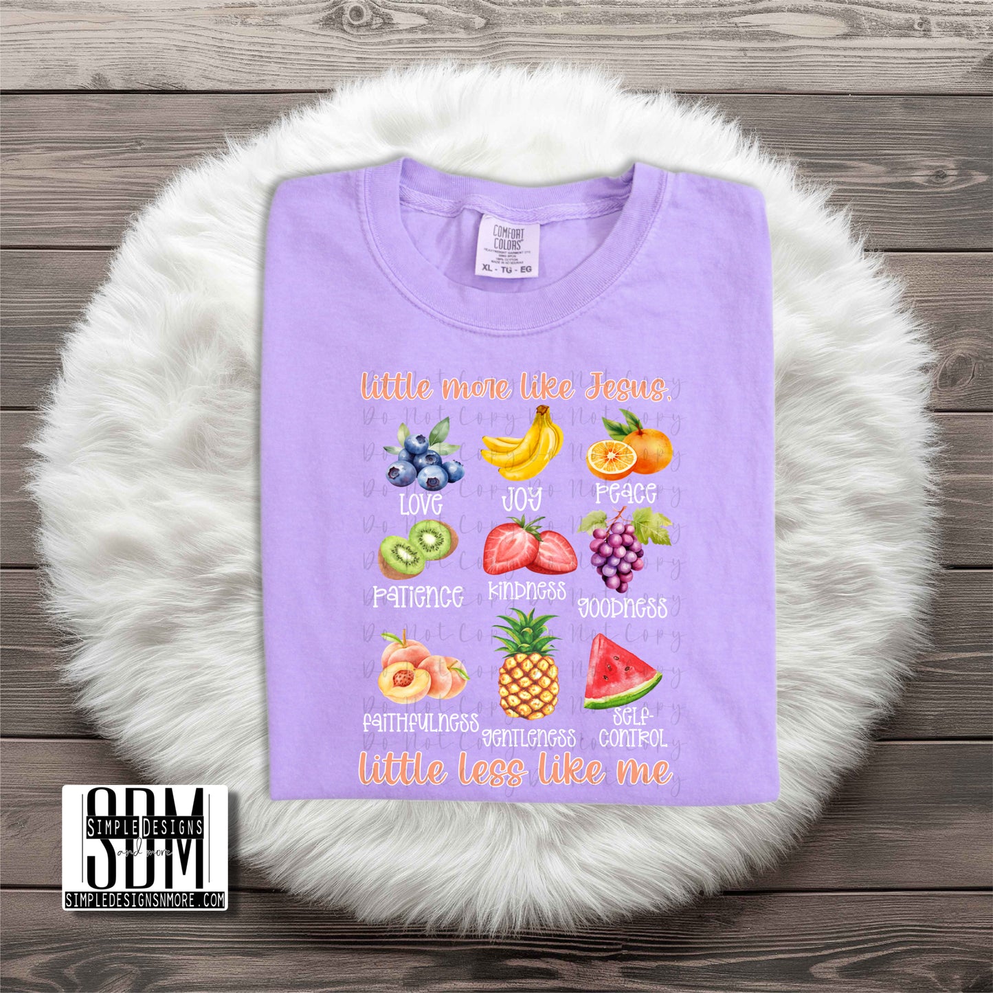 Little More Like Jesus Little Less Like Me Comfort Color T-shirt, Bella Canvas Tees