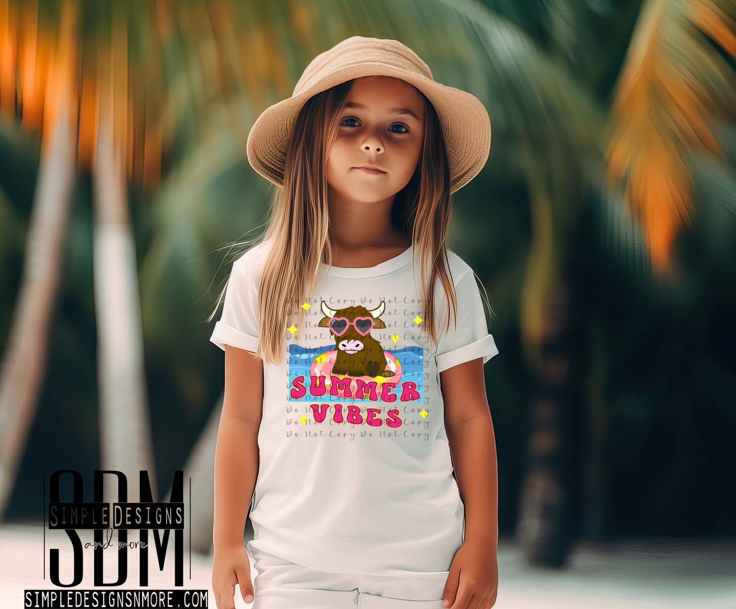 Summer Vibes Heat Transfers, Sublimation, DTF Direct to Film Heat Transfer