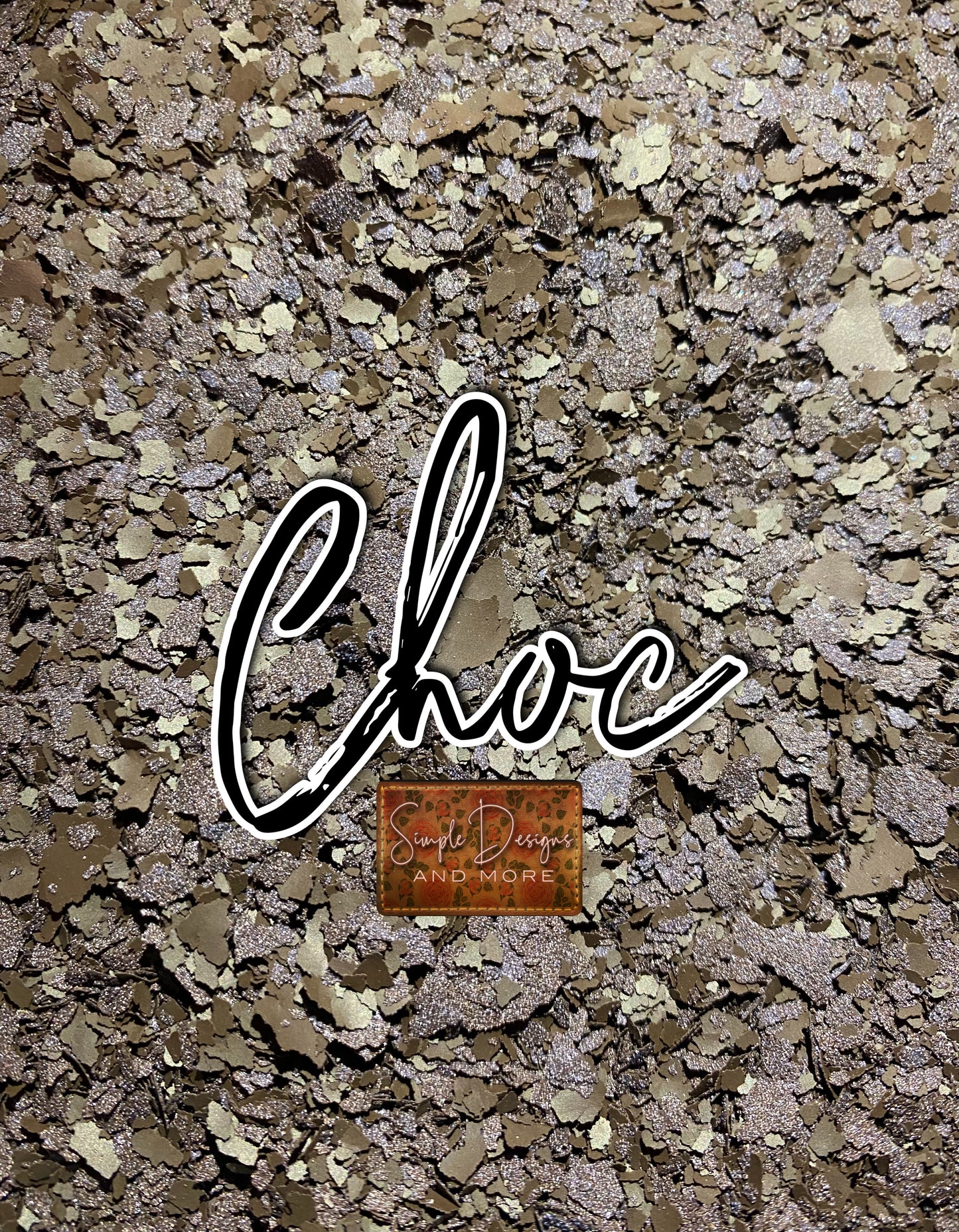 Choc Screen Print Confetti, T-shirt Sprinkles, Garment Sprinkles, Shirt Decoration