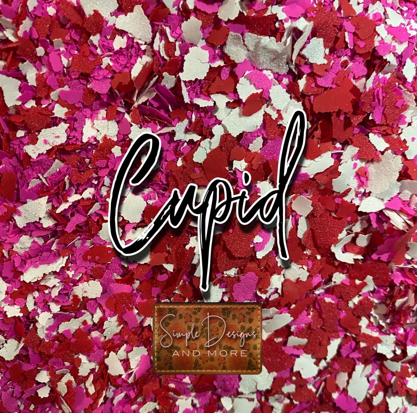 Cupid Screen Print Confetti, T-shirt Sprinkles, Garment Sprinkles, Shirt Decoration