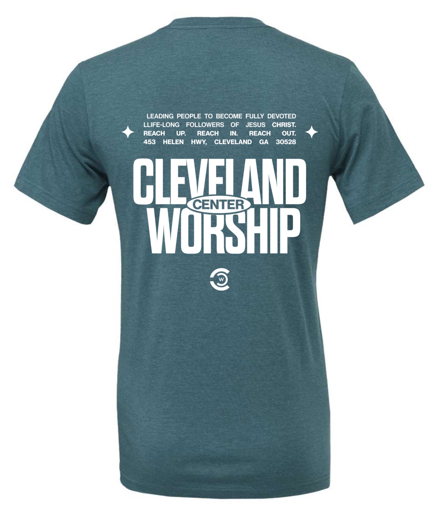 CWC Reach Up, Reach In, Reach Out Tees and Crew Sweatshirts