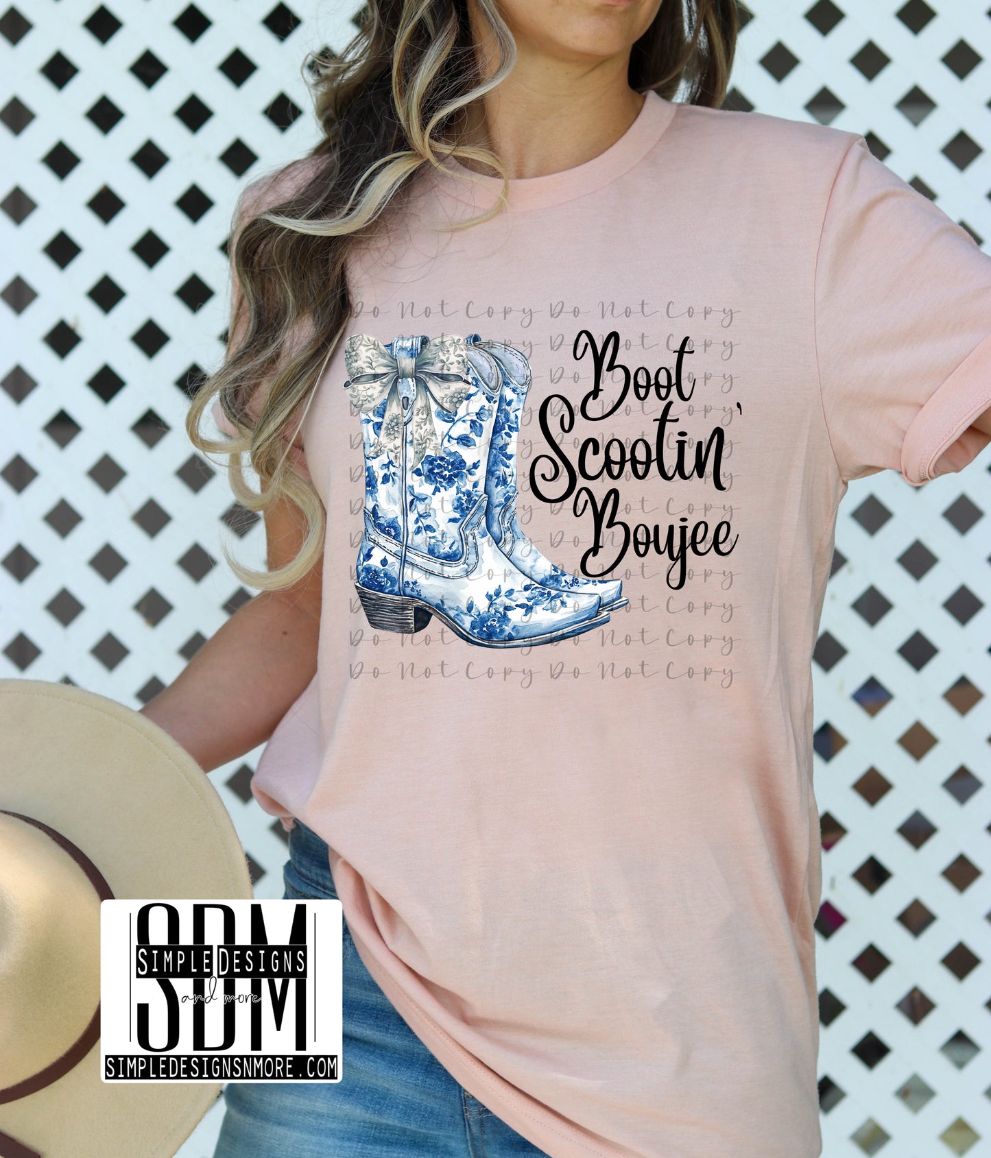 Boot Scootin Boujee Transfer Sublimation, Sublimation, DTF Direct to Film