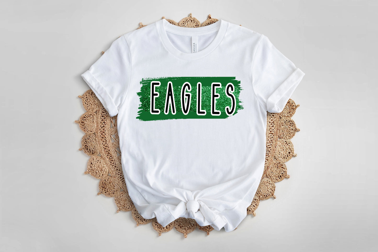 Eagles Brushstroke Heat Transfer DTF, Sublimation, DTF Direct to Film