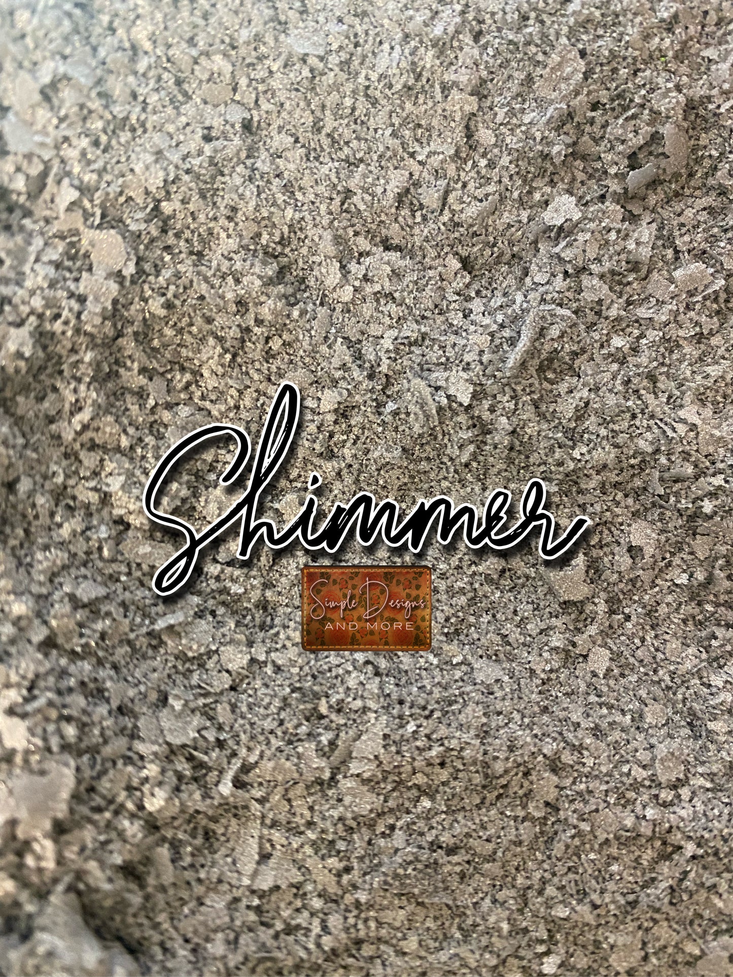 Shimmer Metallic Screen Print Confetti, T-shirt Sprinkles, Garment Sprinkles, Shirt Decoration