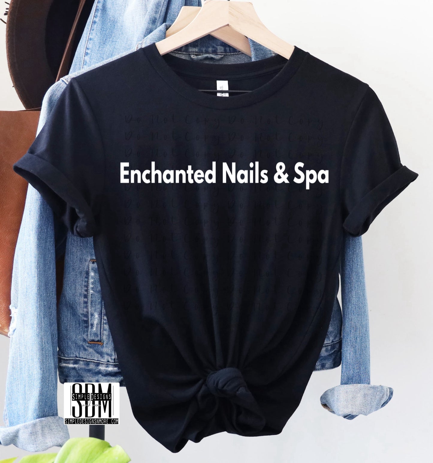 White Enchanted Nails Custom DTF Heat Transfer,Sublimation, DTF Direct to Film