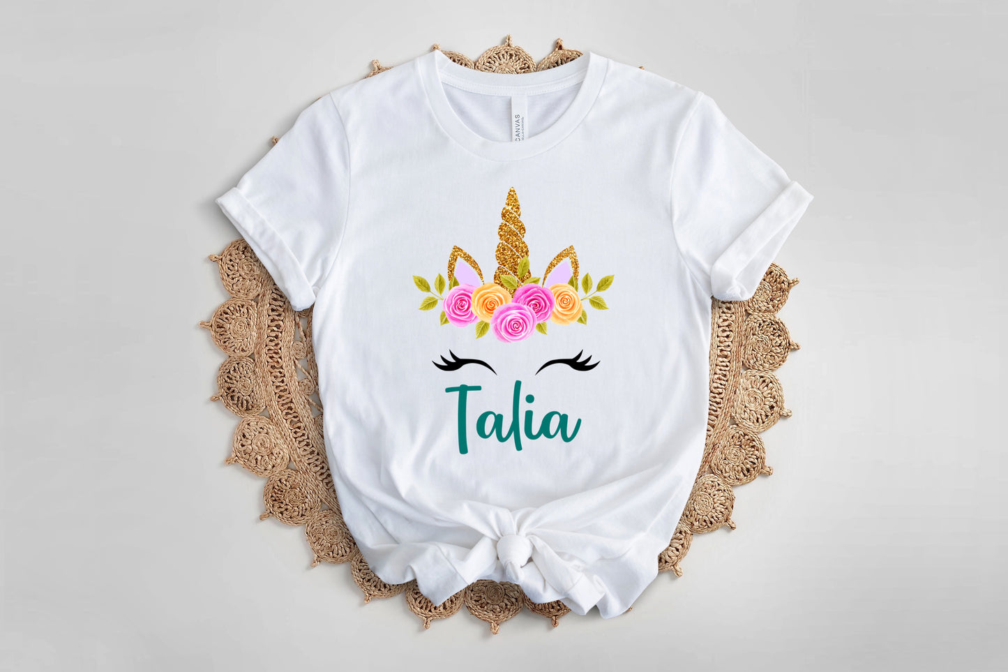 Talia Custom/Exclusive File Print Heat Transfer Sublimation, Sublimation, DTF Direct to Film