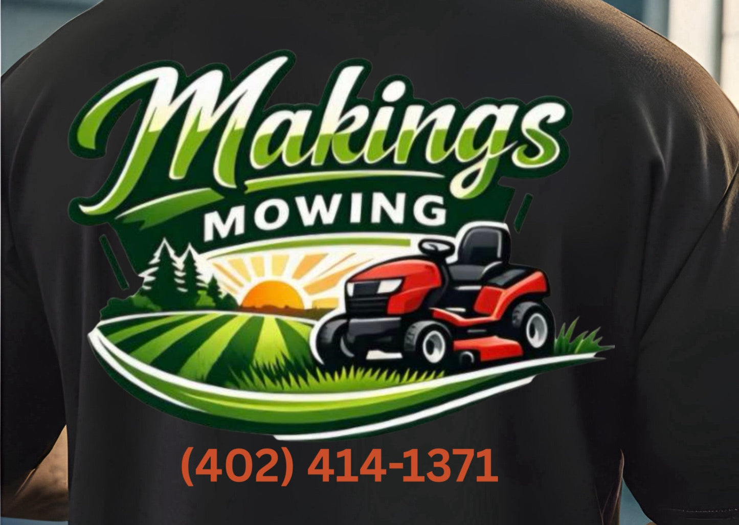 Makings Mowing Pocket Heat Transfer Sublimation, Sublimation, DTF Direct to Film