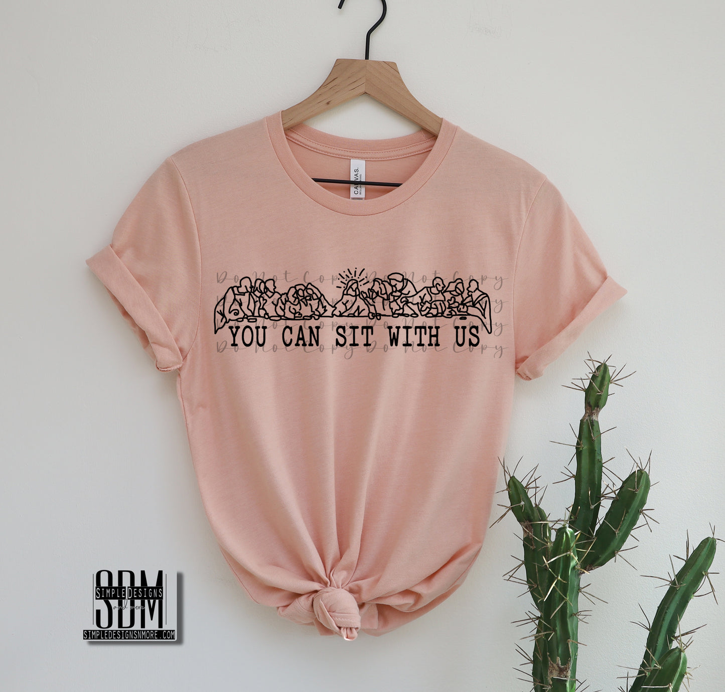 You Can Sit With Us DTF Direct to Film Heat Transfer