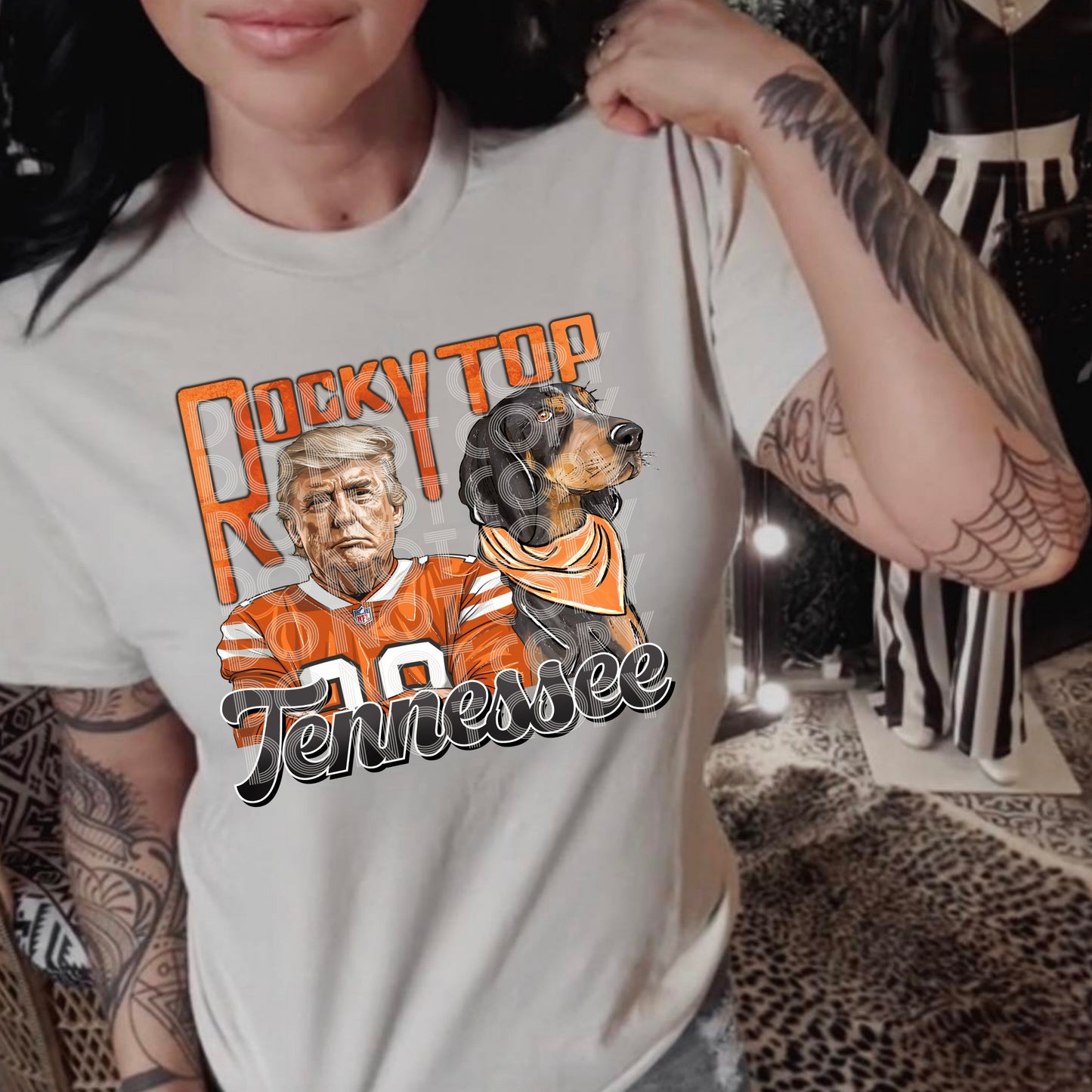 Rocky TN Patriotic, DTF Direct to Film Heat Transfer