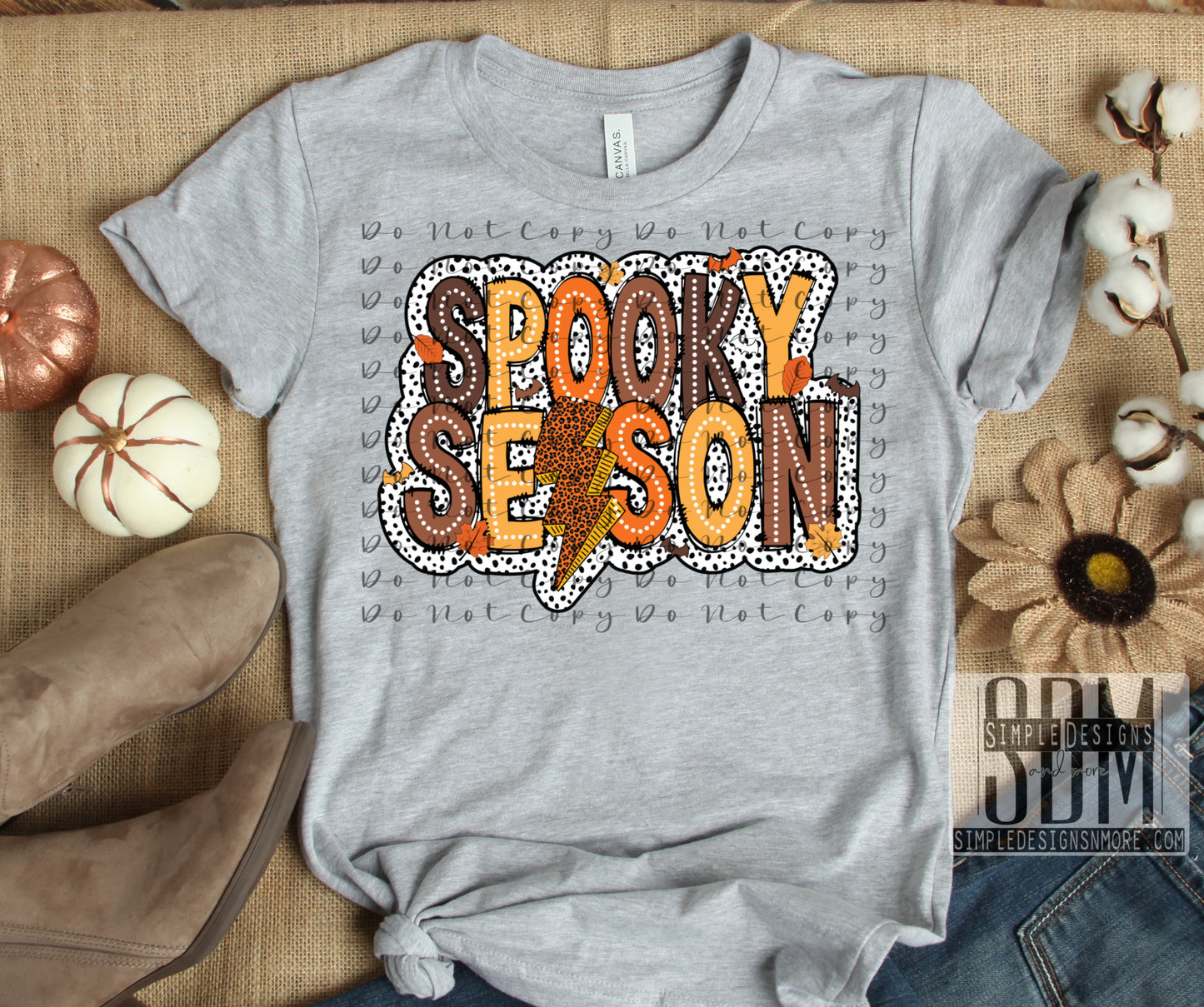Spooky Season DTF Direct to Film Heat Transfer