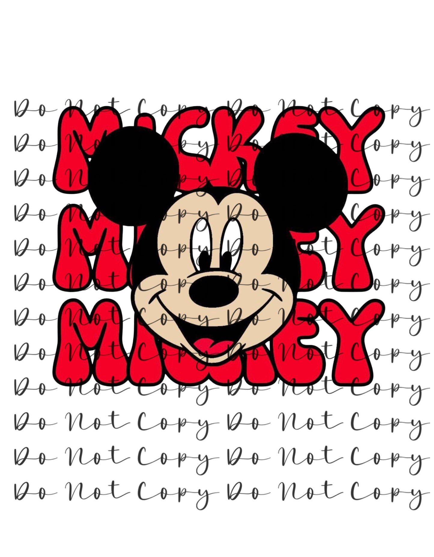 Donna Mickey Transfer Sublimation, Sublimation, DTF Direct to Film