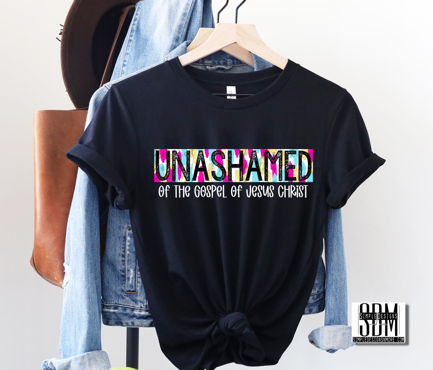 Unashamed of the Gospel of Jesus Christ Heat Transfer Sublimation, Sublimation, DTF Direct to Film