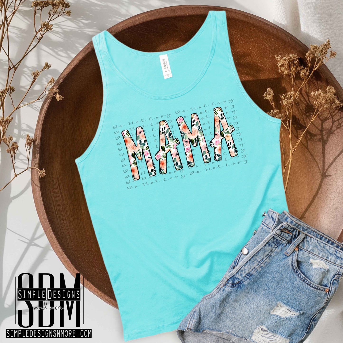 Floral Mama Sublimation, Sublimation, DTF Direct to Film