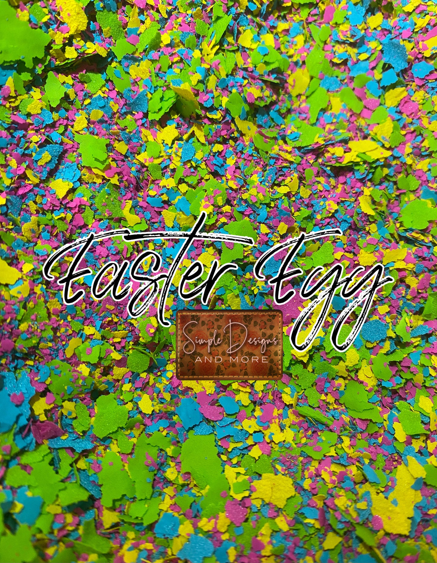 Easter Egg Screen Print Confetti, T-shirt Sprinkles, Garment Sprinkles, Shirt Decoration