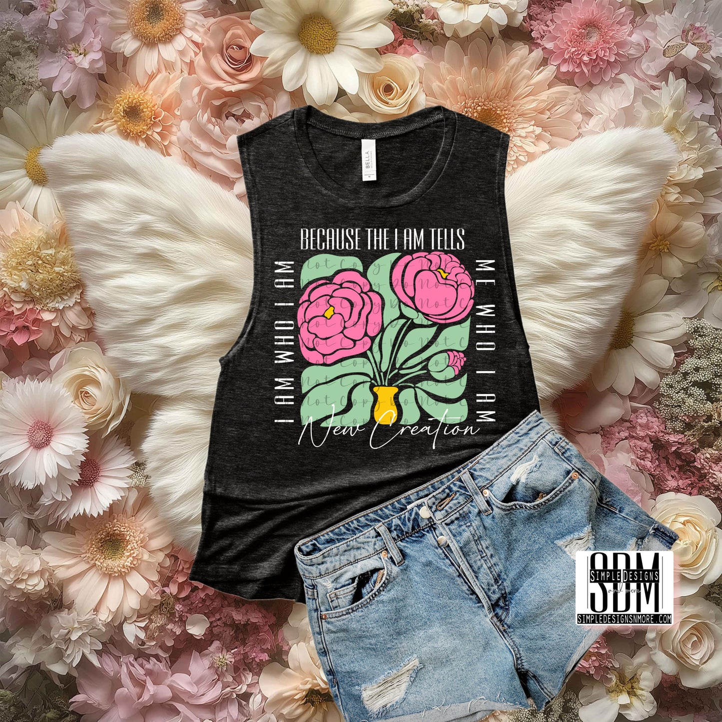 I Am Who I Am Because The I Am Tells Me Who I Am Heat Transfer Sublimation, Sublimation, DTF Direct to Film