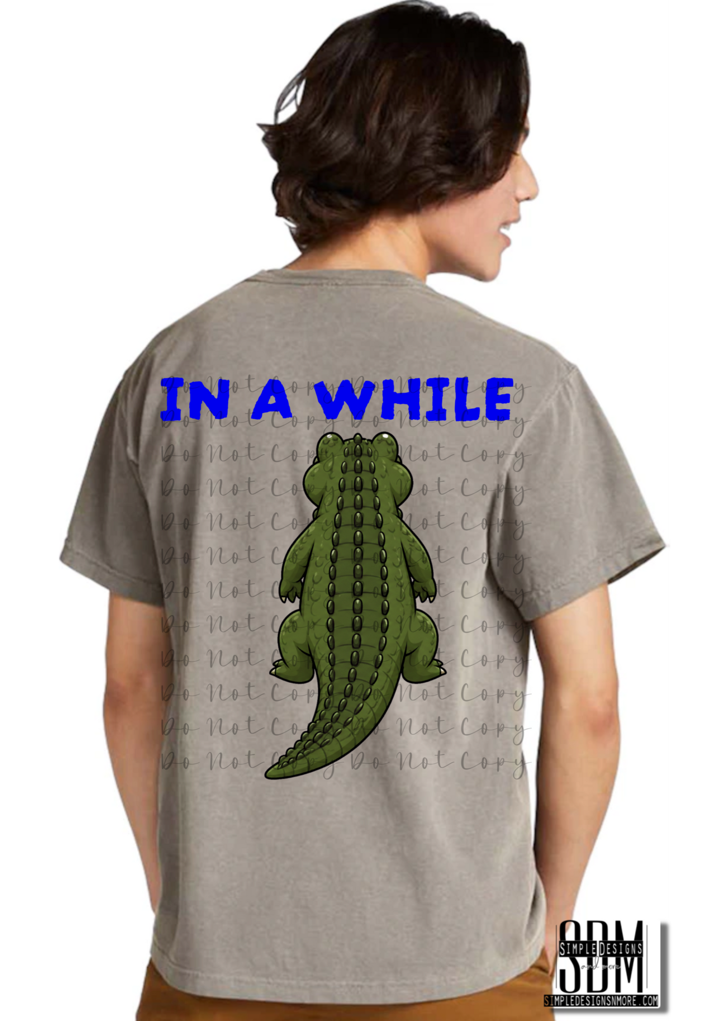 In a While Crocodile Heat Transfer Sublimation, Sublimation, DTF Direct to Film Transfers