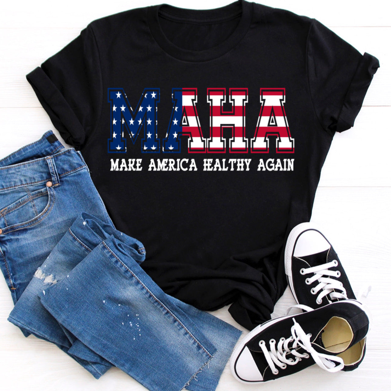 MAHA Make America Healthy Again, Sublimation, DTF Direct to Film Heat Transfer
