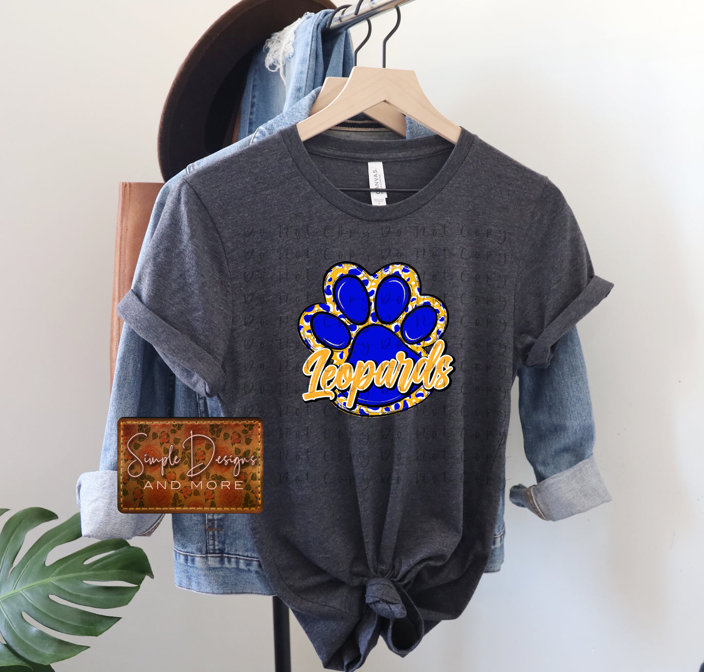 Leopards Custom, Sublimation, DTF Direct to Film Heat Transfer