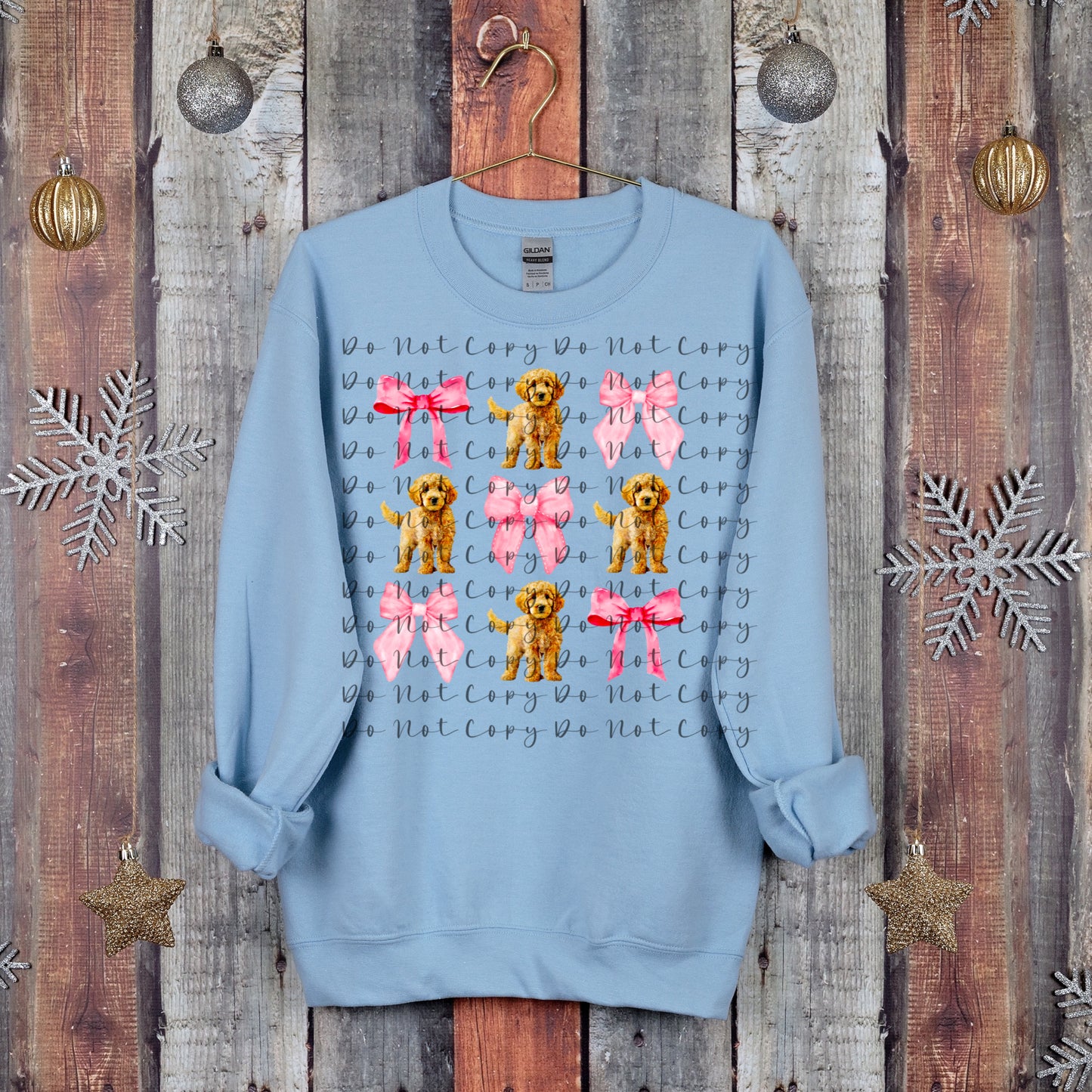 Goldendoodle Donna Custom/Exclusive File Print Heat Transfer Sublimation, Sublimation, DTF Direct to Film