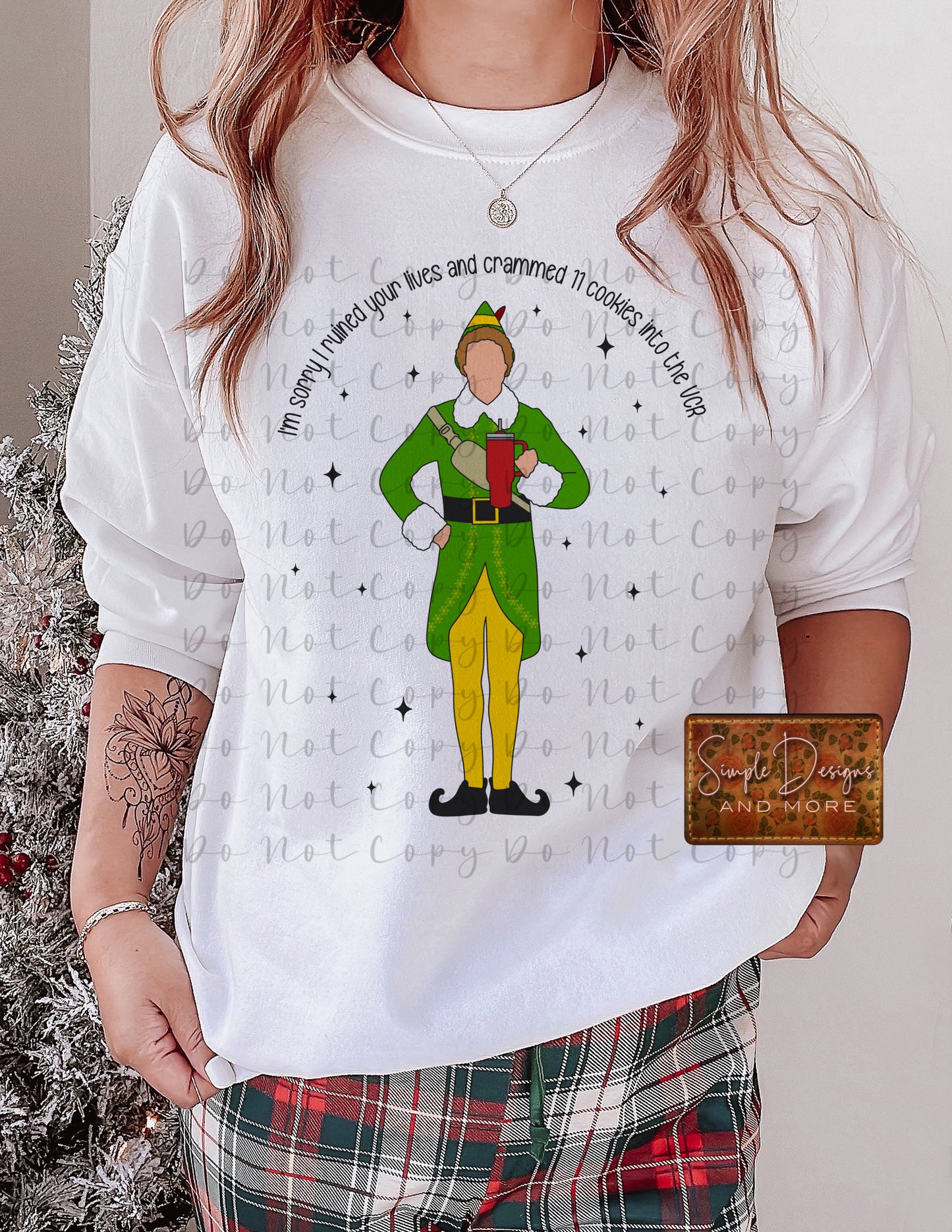 I’m Sorry I Ruined Your Lives Christmas Heat Transfer Sublimation, Sublimation, DTF Direct to Film