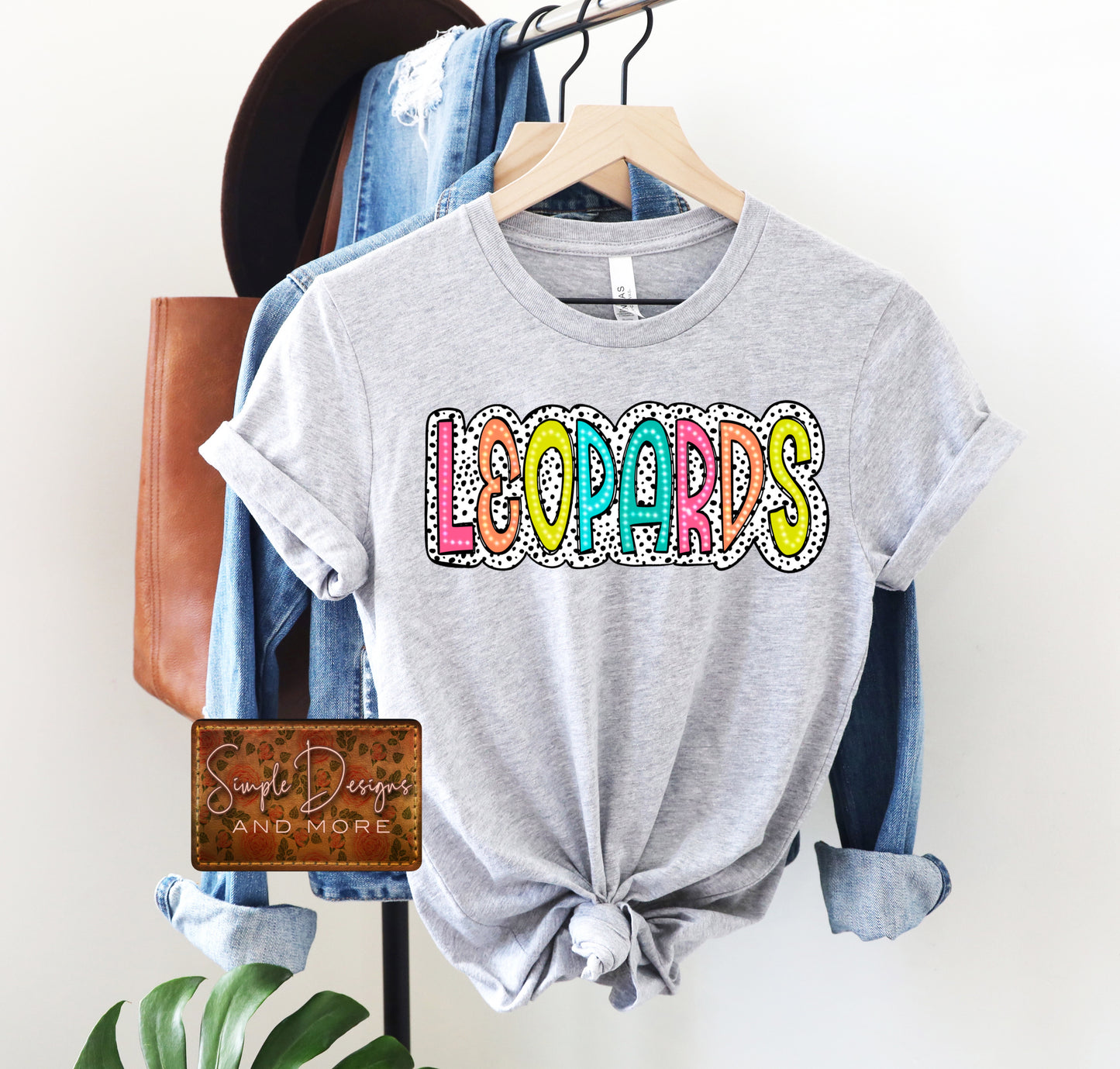 Leopards Custom, Sublimation, DTF Direct to Film Heat Transfer