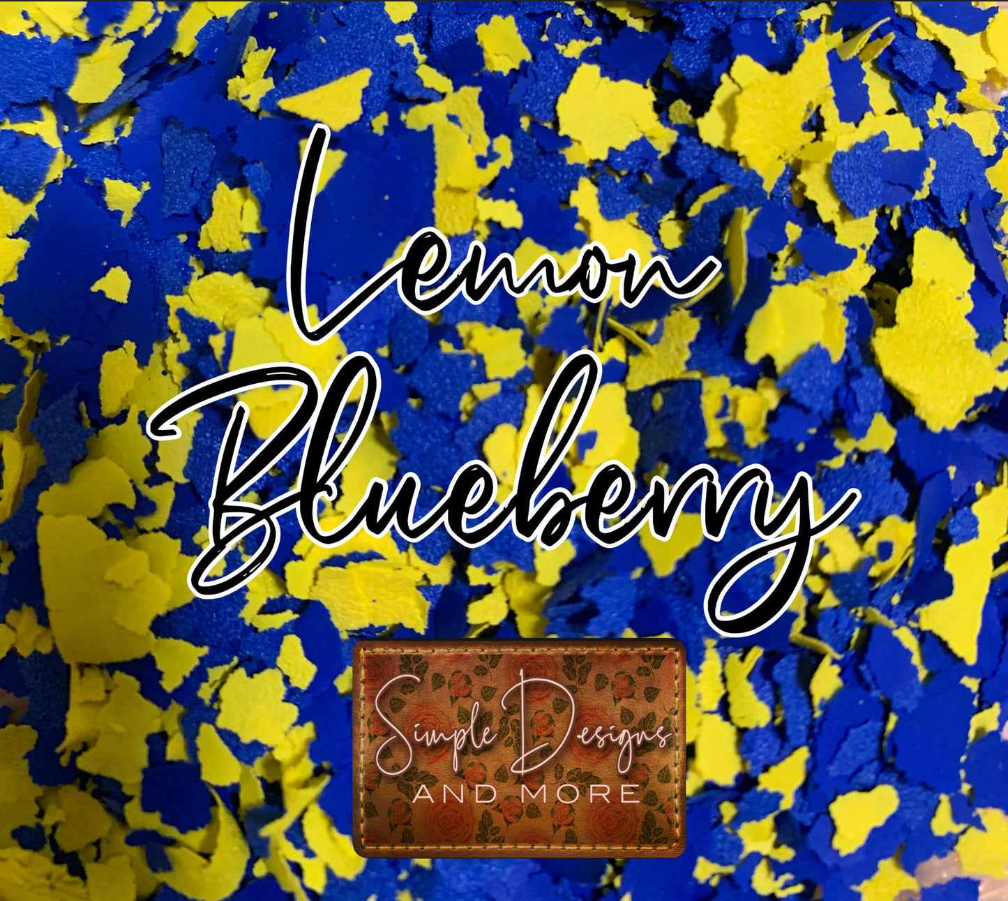 Lemon Blueberry Screen Print Confetti, T-shirt Sprinkles, Garment Sprinkles, Shirt Decoration
