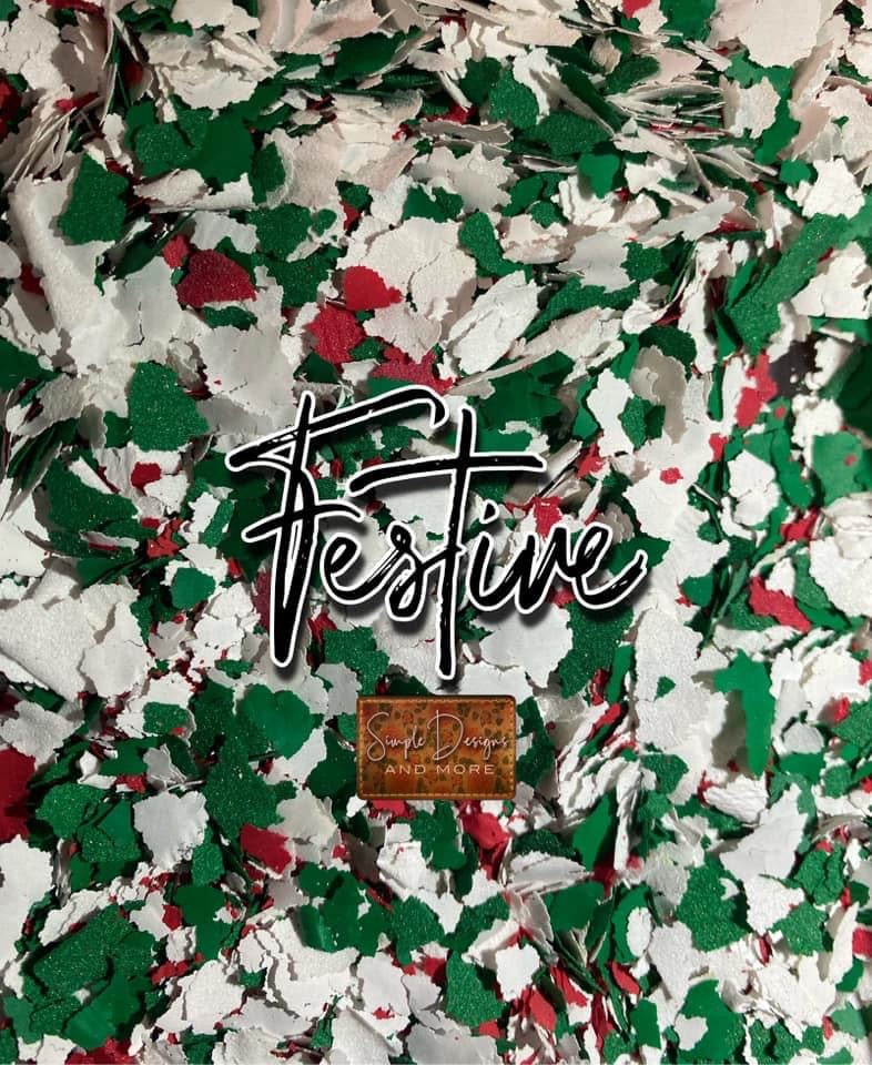 Festive Screen Print Confetti, T-shirt Sprinkles, Garment Sprinkles, Shirt Decoration