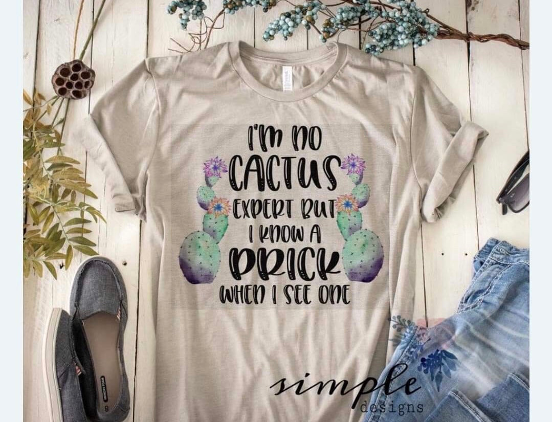 Im no cactus expert Sublimation Heat Transfer Sheet