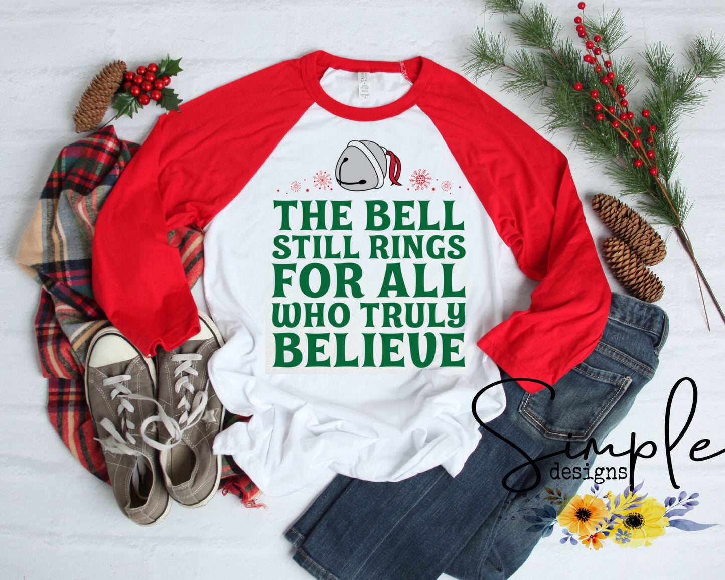 The Bell Still Rings for All Who Truly Believe Sublimation Heat Transfer Sheet