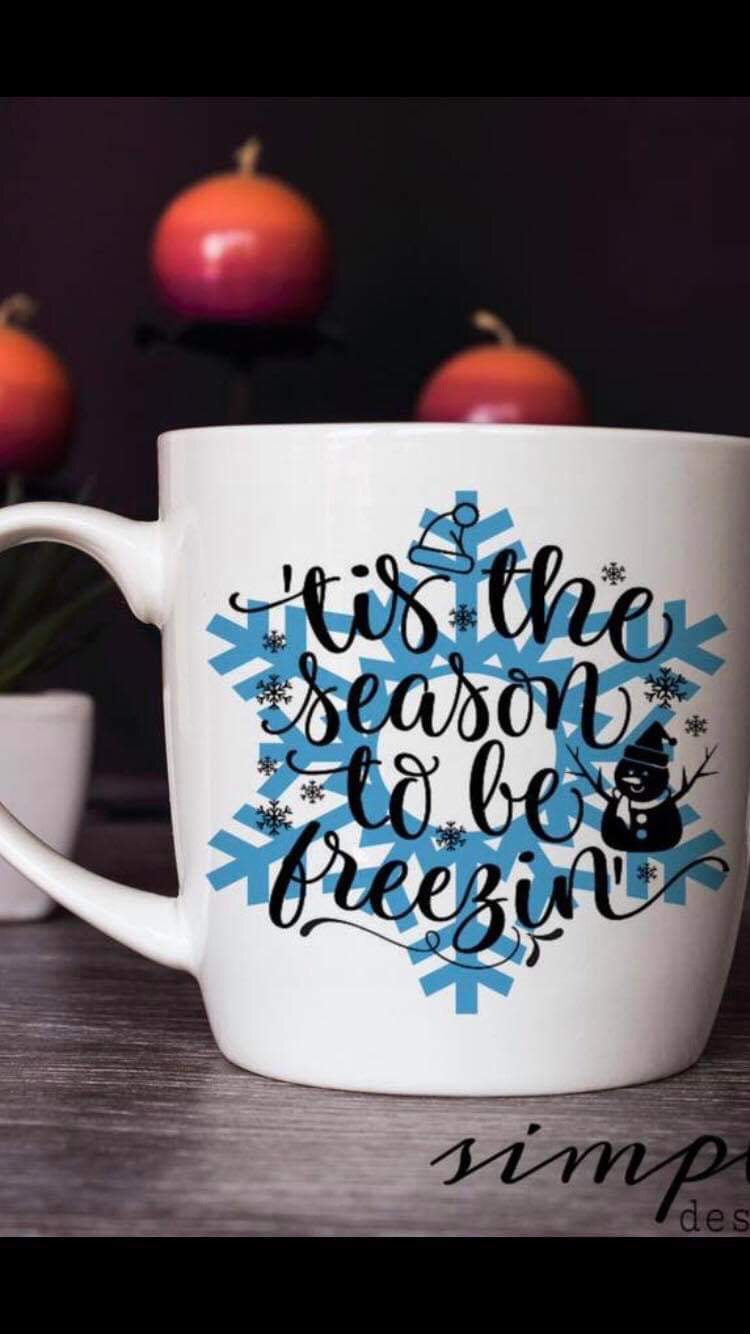 Tis the Season to be Freezin Sublimation Heat Transfer Sheet