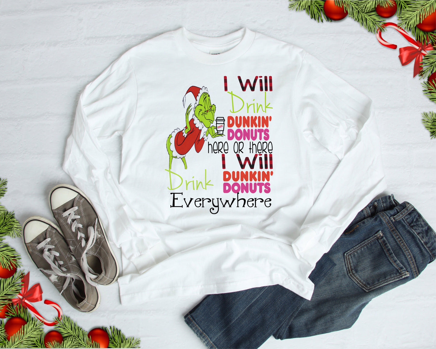 I will Drink Dunkin Donut Sublimation Heat Transfer Sheet