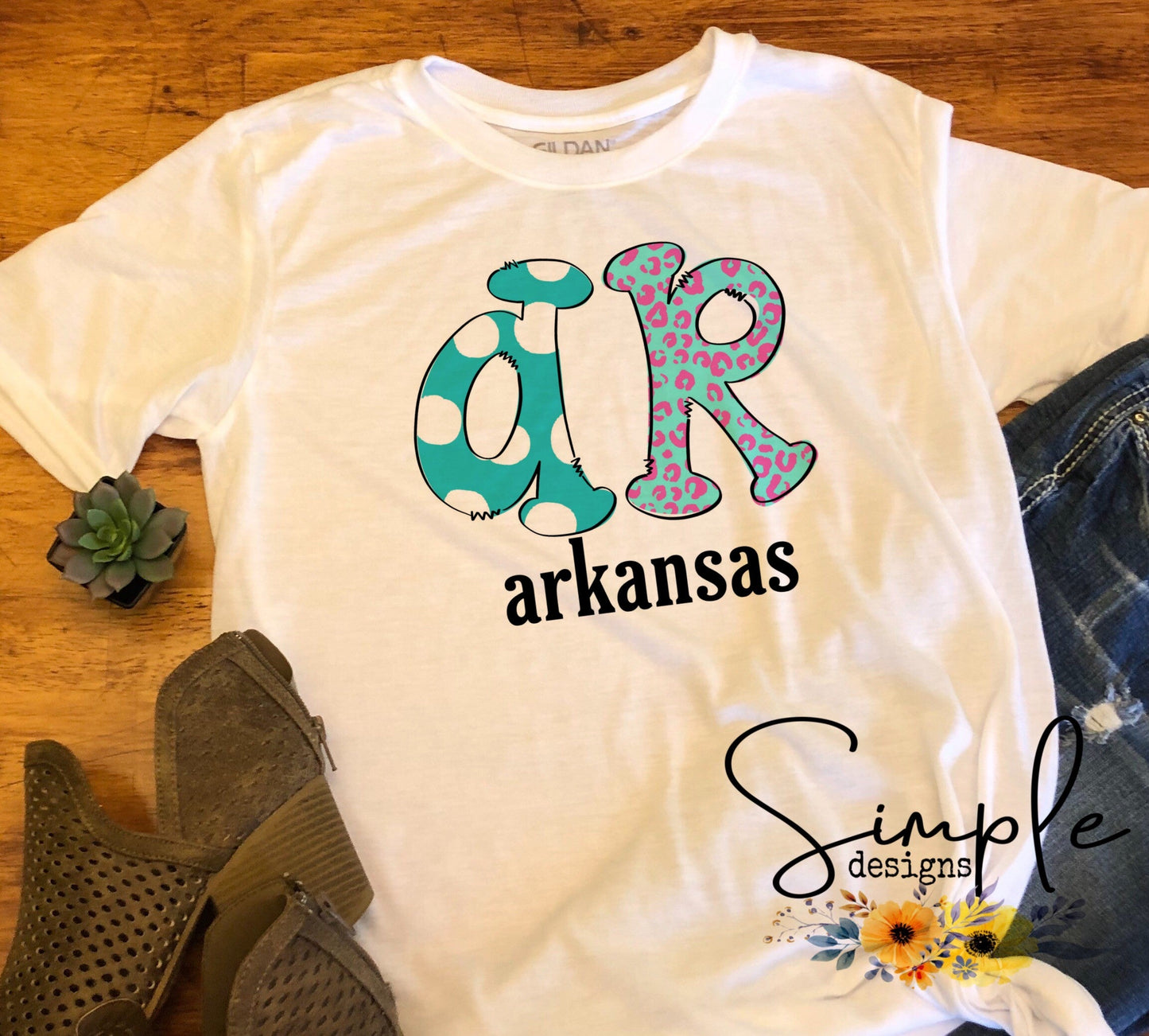AR Arkansas Sublimation Heat Transfer Sheet
