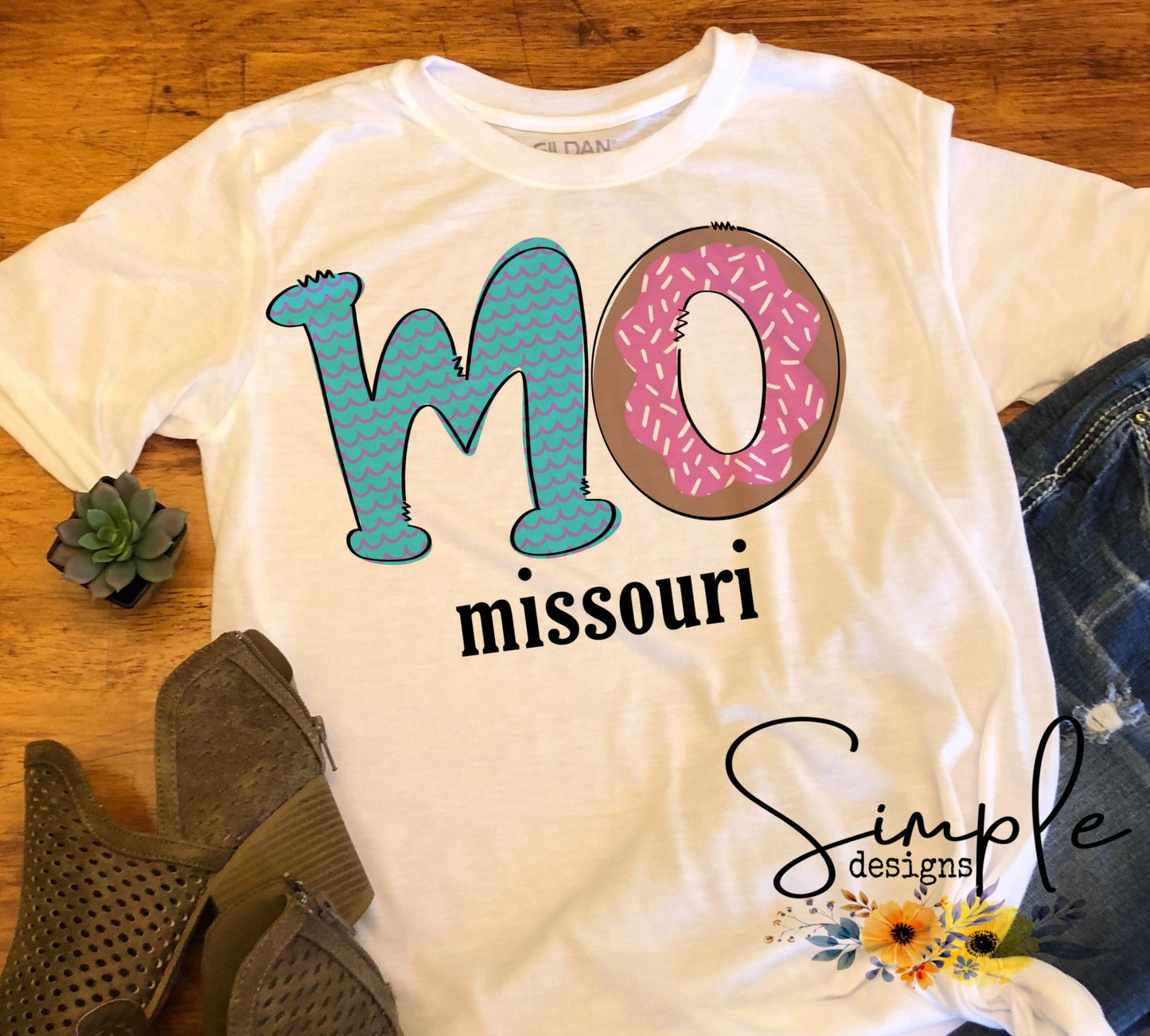 MO Missouri Sublimation Heat Transfer Sheet