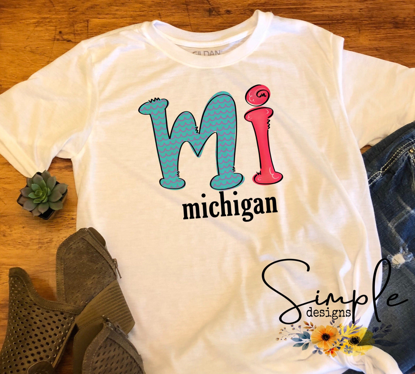 Michigan MI Sublimation Heat Transfer Sheet