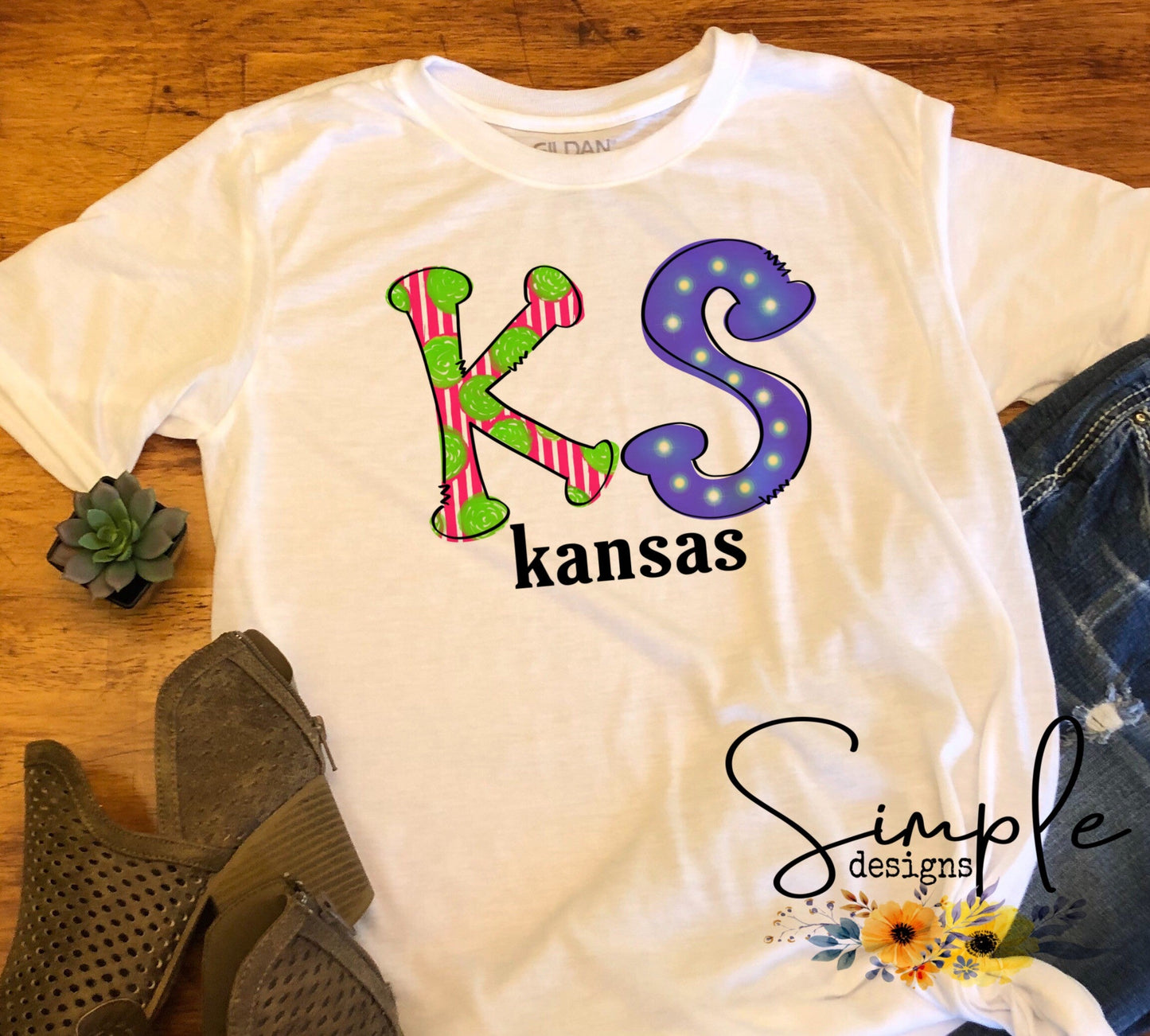 KS Kansas State Sublimation Heat Transfer Sheet