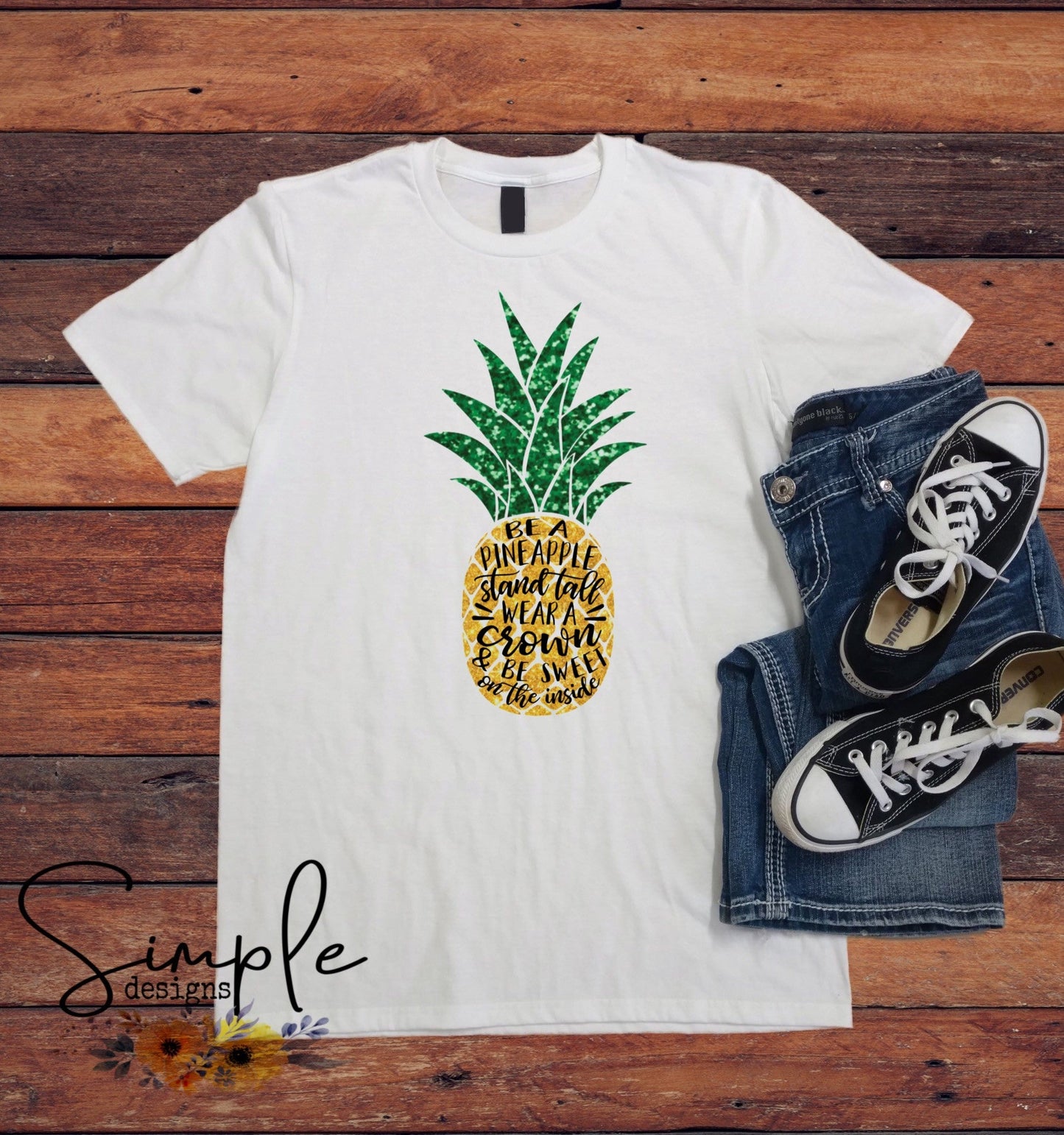 M.McCallister Custom Pineapple Sublimation Heat Transfer Sheets