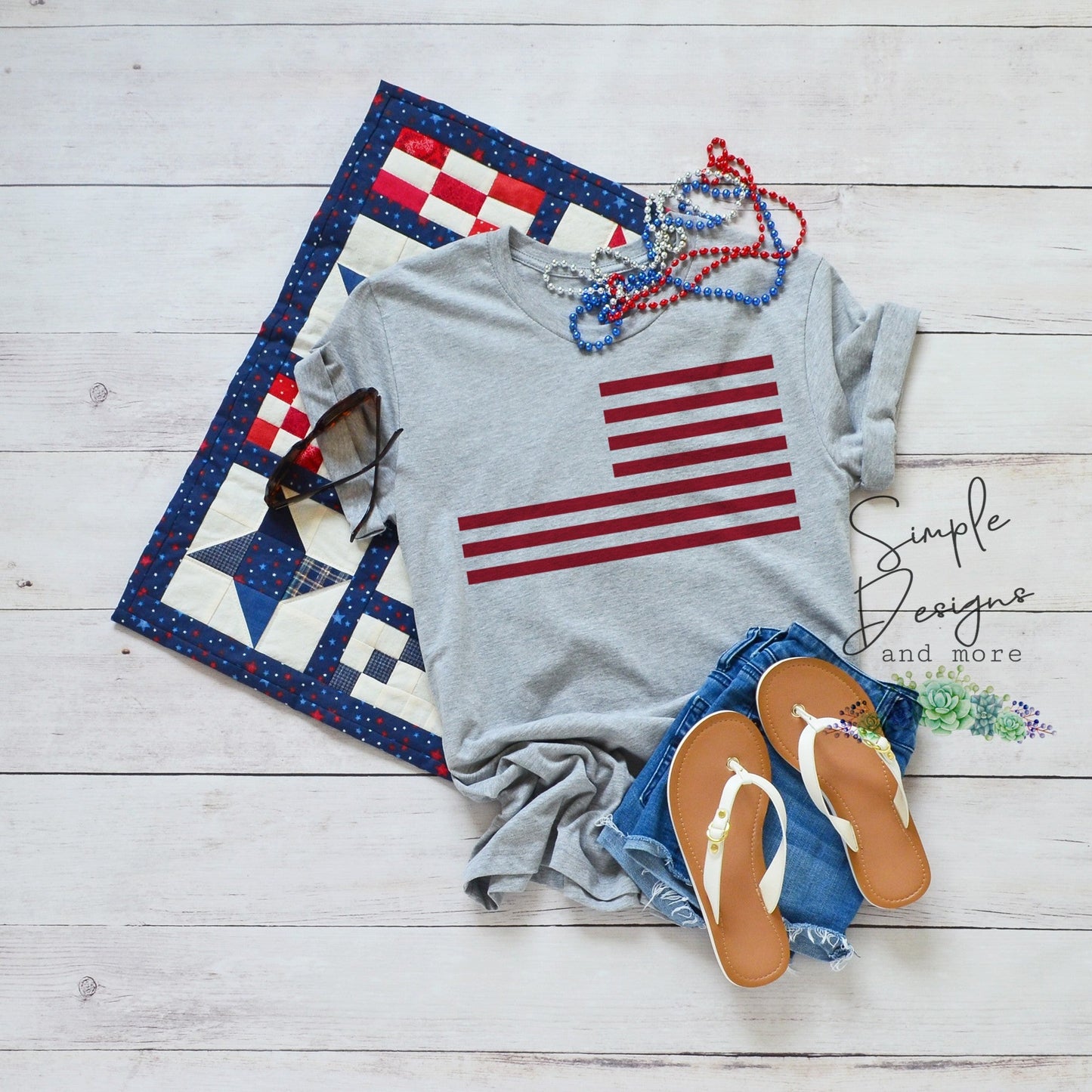 Monogram Flag Custom Order Sublimation Heat Transfer Sheets